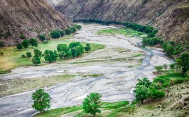 新疆克尔古提峡谷景区图片高清壁纸下载